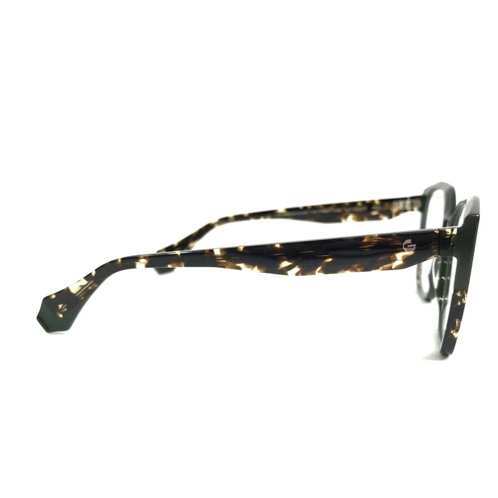 Gigi Studios Eyeglasses Frames ANDY GS1002/07O Black Tortoise Cat Eye 56-17-140